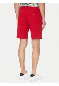 TOMMY HILFIGER - Tommy Hilfiger Szorty materiałowe Brooklyn MW0MW23563 Czerwony Regular Fit. Kolor: czerwony. Materiał: bawełna #5