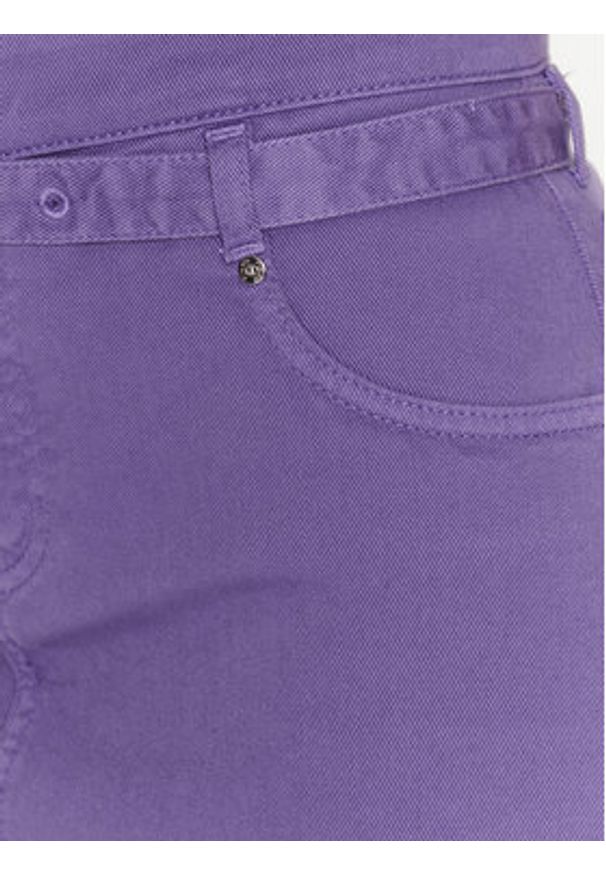 Pinko Szorty jeansowe Dilettante 100324 A0I2 Fioletowy Regular Fit. Kolor: fioletowy. Materiał: bawełna, jeans