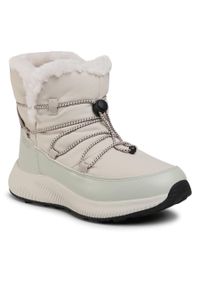 Śniegowce CMP Sheratan Lifestyle Shoes Wp 30Q4576 Gesso A426. Kolor: beżowy. Materiał: materiał