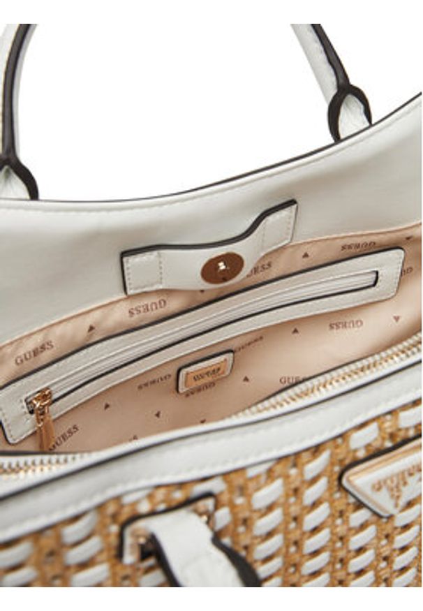 Guess Torebka HWWG96 47220 Beżowy. Kolor: beżowy. Materiał: skórzane