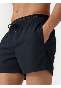 EA7 Emporio Armani Szorty kąpielowe 7M001689 AF21074 UB102 Granatowy Regular Fit. Kolor: niebieski. Materiał: syntetyk #3