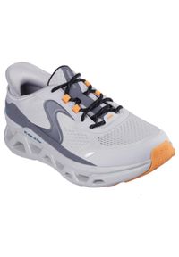 skechers - Buty do chodzenia męskie Skechers Glide step Altus Slip Ins. Zapięcie: sznurówki. Kolor: pomarańczowy, wielokolorowy, szary. Materiał: guma, materiał, tkanina, syntetyk. Szerokość cholewki: normalna. Sport: turystyka piesza