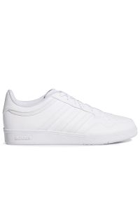 Adidas - Buty adidas Sportswear Hoops 4.0 JH6141 - białe. Kolor: biały. Materiał: skóra, syntetyk, guma. Szerokość cholewki: normalna