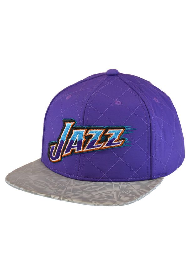 Czapka z daszkiem Mitchell & Ness NBA Diamond Base Snapback HWC -UJAYYPPPPURP. Kolor: fioletowy