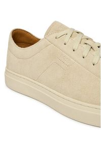 BOSS Sneakersy Kieran 50563162 Biały. Kolor: biały. Materiał: skóra, zamsz #3