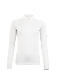 Koszulka jeździecka z długim rękawem i zamkiem błyskawicznym BR Equitation Event. Kolor: niebieski, biały, wielokolorowy. Długość rękawa: długi rękaw. Długość: długie #1