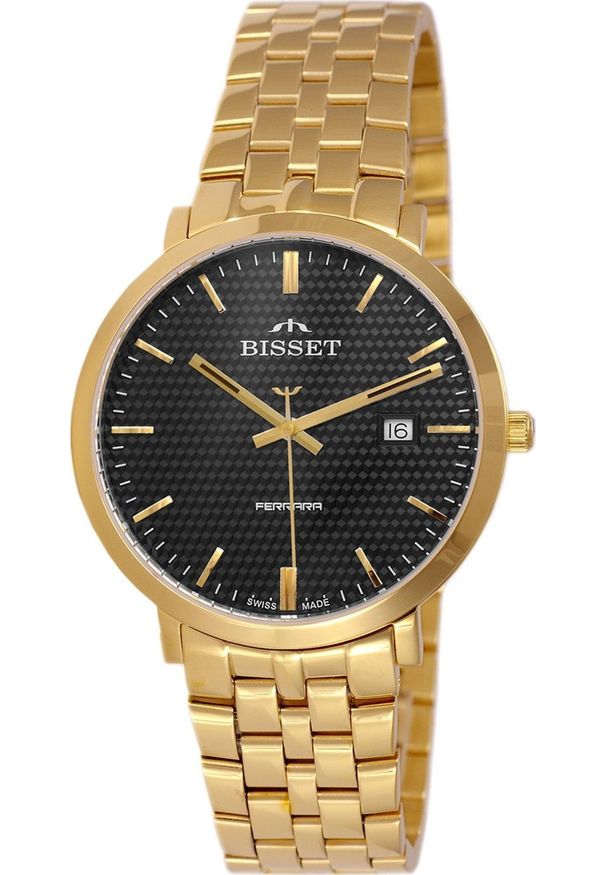 Zegarek Bisset Zegarek męski Bisset BIS186 złoty. Kolor: złoty