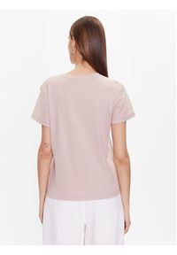 Fabiana Filippi T-Shirt JED273W126 Różowy Regular Fit. Kolor: różowy. Materiał: bawełna