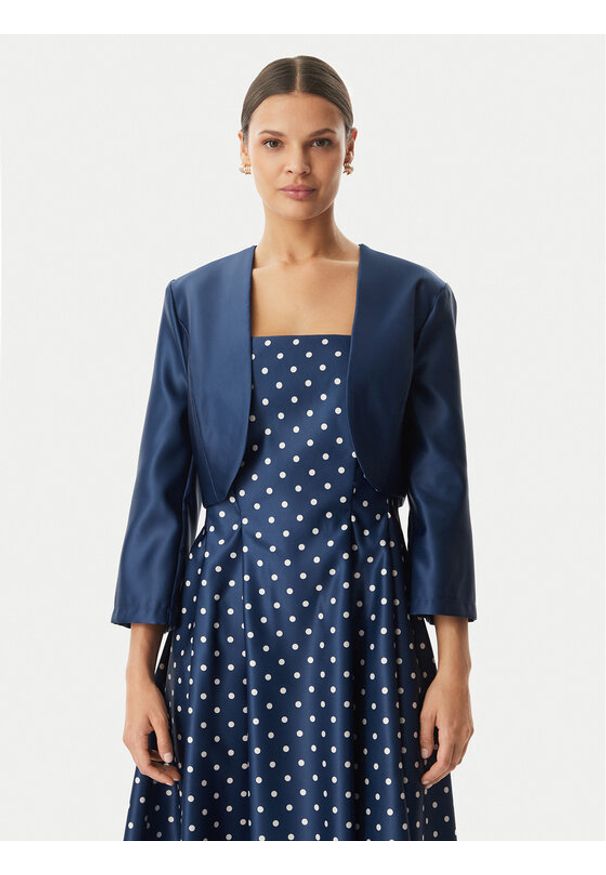 Rinascimento Bolerko CFC0127677003 Niebieski Regular Fit. Kolor: niebieski. Materiał: syntetyk