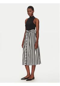 YAS Spódnica midi Savanna 26028279 Czarny Regular Fit. Kolor: czarny. Materiał: wiskoza #2