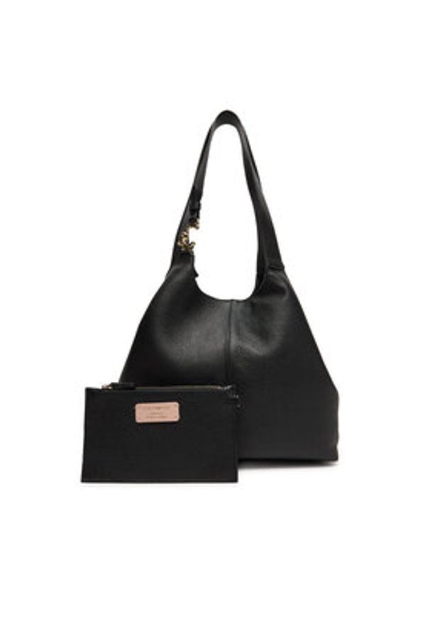 Coccinelle Torebka E1 SHA 11 02 01 Czarny. Kolor: czarny. Materiał: skórzane