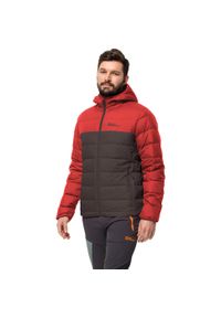 Kurtka uniwersalna męska Jack Wolfskin 12076712365. Typ kołnierza: kaptur. Kolor: czerwony. Materiał: syntetyk