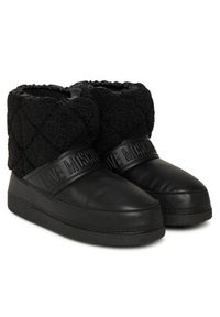 Love Moschino - LOVE MOSCHINO Śniegowce JA24412G0NISJ00A Czarny. Kolor: czarny. Materiał: skóra #4