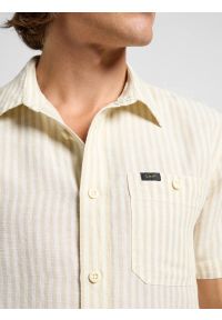 Lee - MESKA KOSZULA LEE SS LEESURE SHIRT PIONEER ECRU 112363814 #5