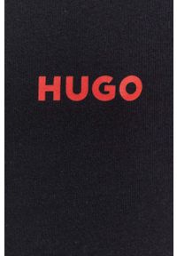 Hugo - HUGO t-shirt bawełniany 3-pack kolor zielony z nadrukiem. Kolor: zielony. Materiał: bawełna. Długość rękawa: krótki rękaw. Długość: krótkie. Wzór: nadruk #7