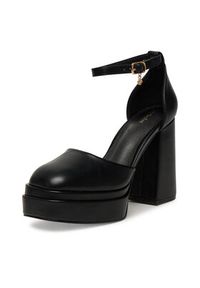 DeeZee Półbuty LW85478-6 Czarny. Kolor: czarny. Materiał: skóra #6