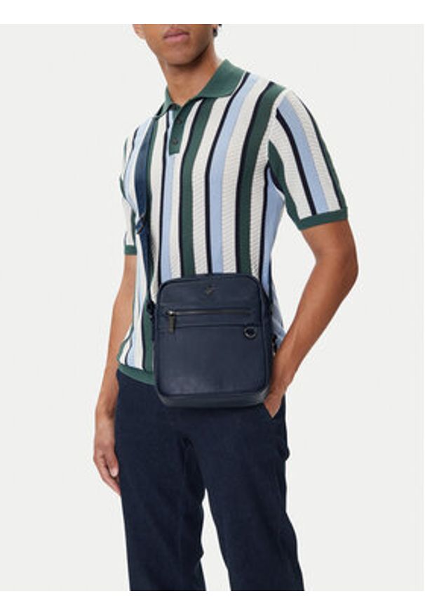 Beverly Hills Polo Club Torebka C-BHPC-L-018-08 Granatowy. Kolor: niebieski. Materiał: materiał, syntetyk