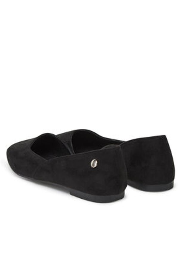 DeeZee Baleriny 9-830-B Czarny. Kolor: czarny. Materiał: materiał