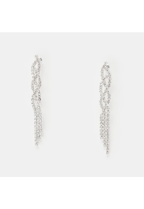 Mohito - Długie kolczyki - Srebrny. Materiał: srebrne. Kolor: srebrny