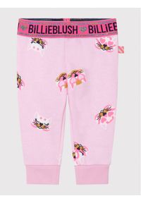 Billieblush Spodnie dresowe U04264 M Różowy Regular Fit. Kolor: różowy. Materiał: bawełna