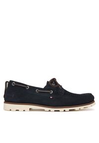 TOMMY HILFIGER - Mokasyny Tommy Hilfiger. Kolor: niebieski #1