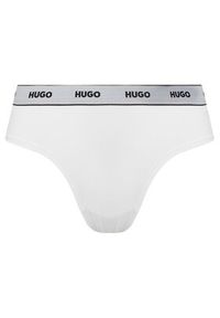 Hugo - HUGO Komplet 3 par fig klasycznych Triplet Pack Briefs 50545694 Biały. Kolor: biały. Materiał: bawełna #7