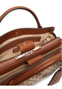 Guess Torebka Audrey Logo HWJG97 55060 Brązowy jasny. Kolor: brązowy #4