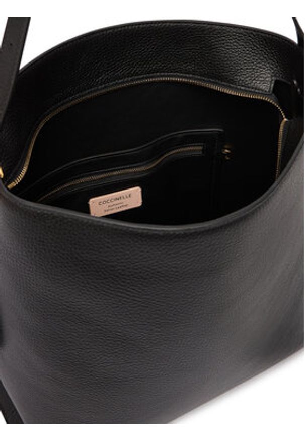 Coccinelle Torebka U4K Coccinelle C-Me Lock E1 U4K 13 01 01 Czarny. Kolor: czarny. Materiał: skórzane