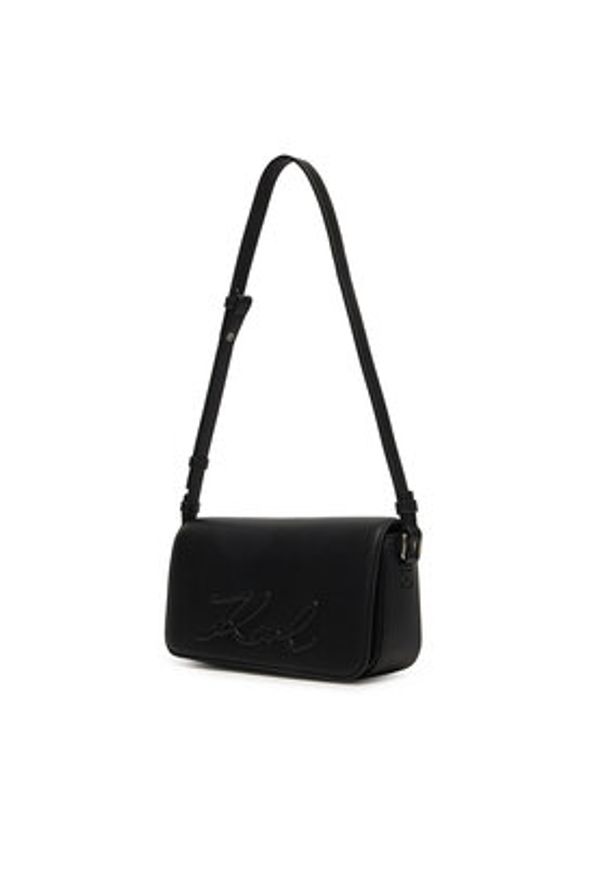 Karl Lagerfeld - KARL LAGERFELD Torebka B2W30222 Czarny. Kolor: czarny. Materiał: skórzane