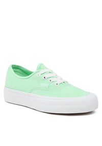 Vans Tenisówki Authentic Vr3 VN0005UDBLZ1 Zielony. Kolor: zielony. Materiał: materiał