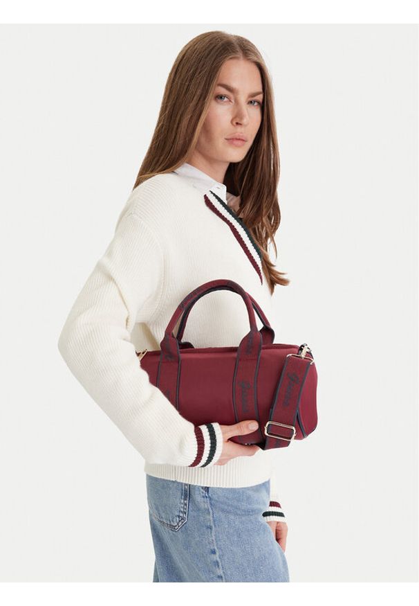 Guess Torebka V5BZ08WF660 Bordowy. Kolor: czerwony