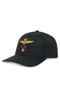 Czapka z daszkiem Aeronautica Militare. Kolor: czarny