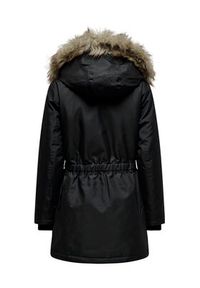 only - ONLY Parka Iris 15304625 Czarny Regular Fit. Kolor: czarny. Materiał: syntetyk #3