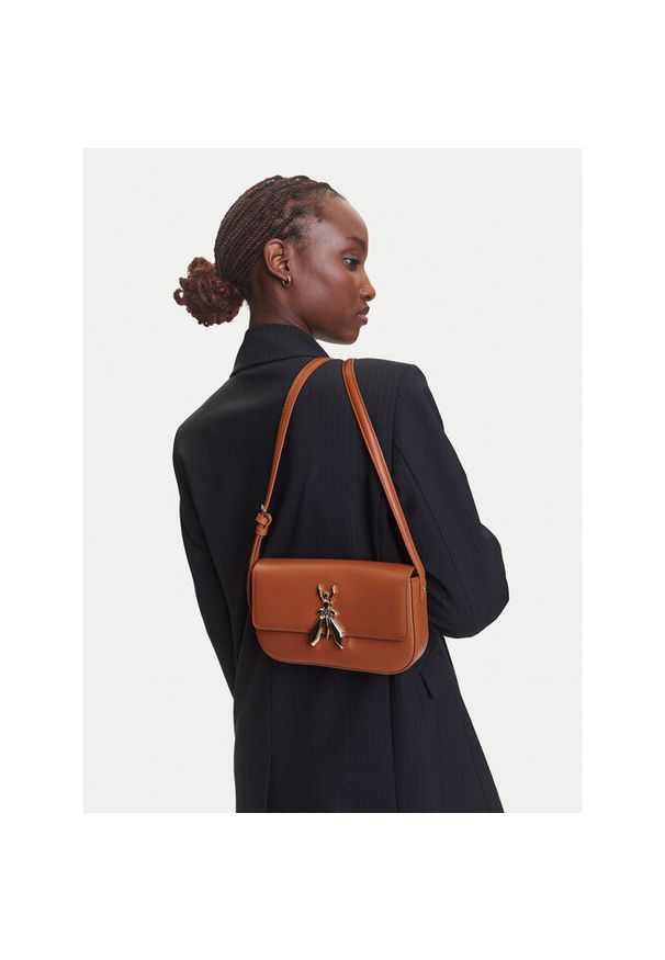 Torebka Patrizia Pepe. Kolor: brązowy