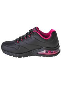skechers - Buty do chodzenia damskie Skechers Uno 2. Zapięcie: sznurówki. Kolor: różowy. Materiał: guma, materiał, skóra, syntetyk. Szerokość cholewki: normalna. Sport: turystyka piesza