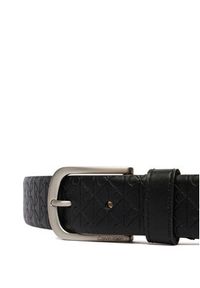 Calvin Klein Pasek Casual Pin Buckle Aop 32Mm Fixed LV04D7074G Czarny. Kolor: czarny. Materiał: skóra. Styl: casual #3