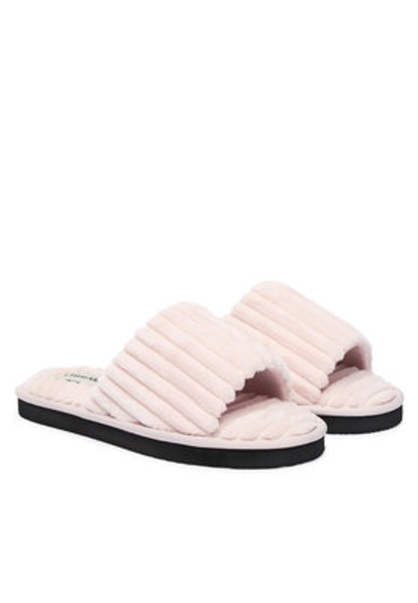 Calvin Klein Jeans Kapcie YW0YW01915 Różowy. Kolor: różowy. Materiał: materiał