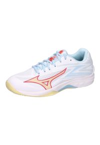Buty do siatkówki damskie Mizuno Thunder Blade Z. Kolor: biały. Sport: siatkówka, piłka ręczna