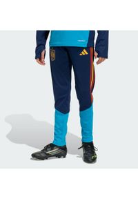 Adidas - Spodnie treningowe Spain 26 Tiro Kids. Kolor: niebieski. Sport: piłka nożna #1