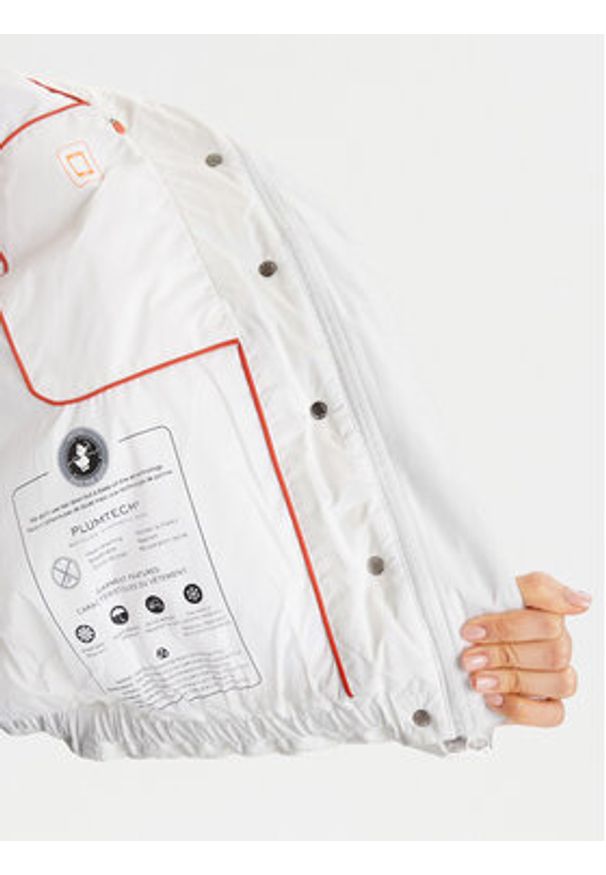 Save The Duck Kurtka narciarska P32533W LEAF21 Biały Regular Fit. Kolor: biały. Materiał: syntetyk. Sport: narciarstwo