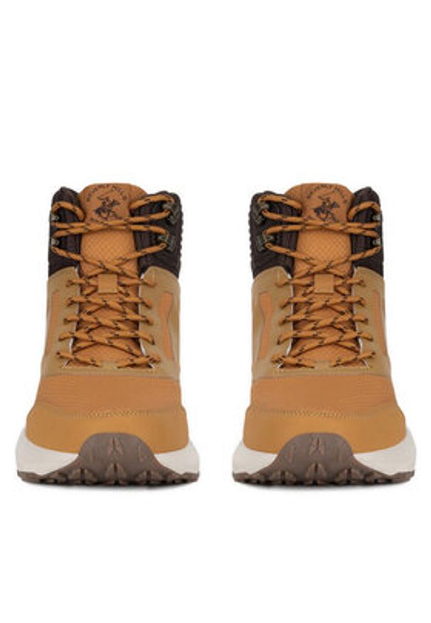 Beverly Hills Polo Club Sneakersy M-VS31977-02 Żółty. Kolor: żółty. Materiał: materiał