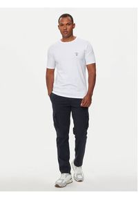 Aeronautica Militare T-Shirt AM1UTI001 Biały Regular Fit. Kolor: biały. Materiał: bawełna #5