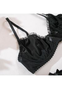 Intica - Komplet bielizny z koronką biustonosz i figi Namira. Kolor: biały. Materiał: koronka. Wzór: koronka #9