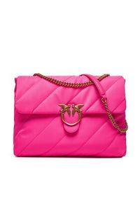 Pinko Torebka Love Extra Puff Maxi Quilt Cl PE 24 PLTT 103347 A05F Różowy. Kolor: różowy #4