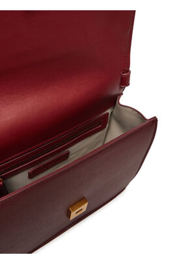 VALENTINO - Valentino Torebka Ushuaia VBS8G509 Bordowy. Kolor: czerwony. Materiał: skórzane