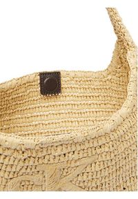 Calvin Klein Torebka Bold Ck Raffia Sm Shoulder Bag LV04F3449G Brązowy. Kolor: brązowy #6