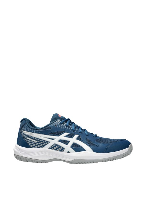 Buty męskie do siatkówki Asics Upcourt 6. Kolor: niebieski, wielokolorowy, biały. Sport: siatkówka