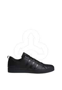 Buty męskie Adidas Vs Pace czarne B44869 - 44 2/3. Okazja: na co dzień. Zapięcie: pasek. Kolor: czarny. Materiał: skóra ekologiczna, poliester. Szerokość cholewki: normalna. Wzór: paski. Sport: turystyka piesza #1