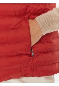 TOMMY HILFIGER - Tommy Hilfiger Bezrękawnik Global Stripe WW0WW40779 Czerwony Regular Fit. Kolor: czerwony. Materiał: syntetyk. Długość rękawa: bez rękawów #3