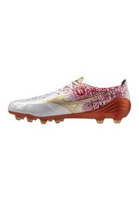 Buty piłkarskie Mizuno Alfa Sr4 Jpn FG. Kolor: żółty, biały, wielokolorowy. Sport: piłka nożna